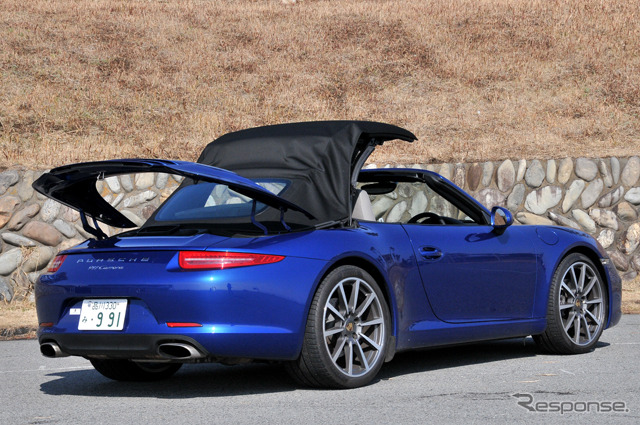【ポルシェ 911 カレラ カブリオレ 試乗】スポーツテイストはそのままに、より乗りやすく…諸星陽一