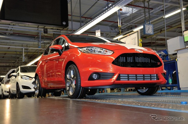 ドイツ・ケルン工場で生産を開始したフォード フィエスタ ST