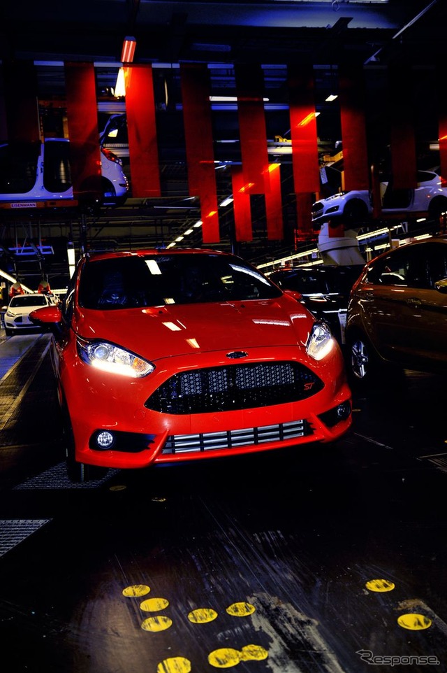 ドイツ・ケルン工場で生産を開始したフォード フィエスタ ST