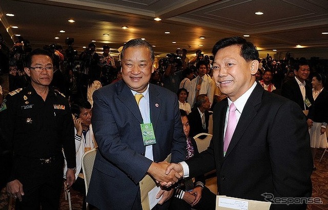バンコク都知事選、タクシン派候補がリード広げる