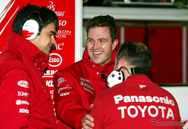 【トヨタF1】ラルフ TF105 初テストに満足
