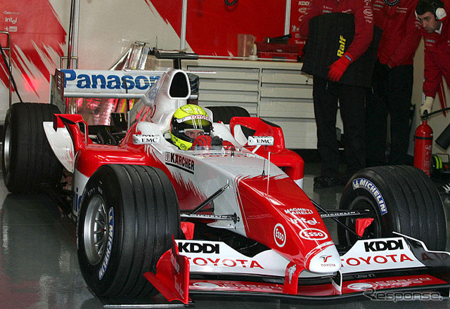 【トヨタF1】ラルフ TF105 初テストに満足
