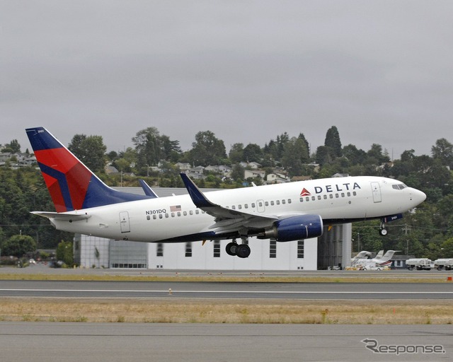 デルタ航空737