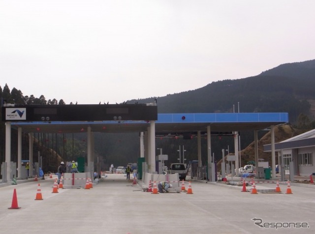 東九州自動車道・清武JCTから清武南IC開通区間