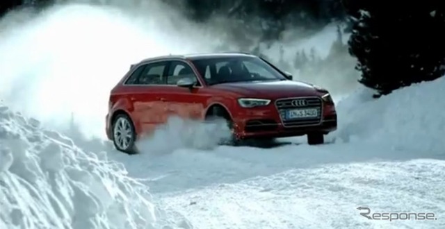 新型アウディ S3スポーツバック