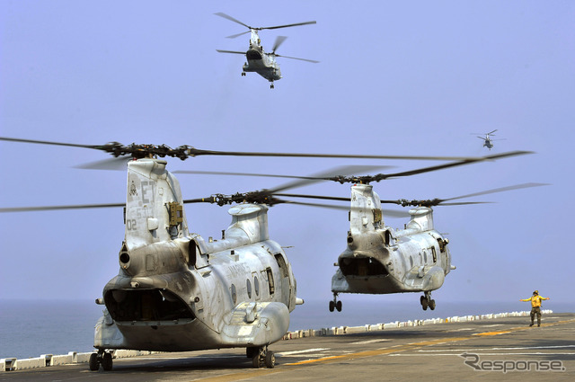 CH-46Eシー・ナイト・ヘリコプター