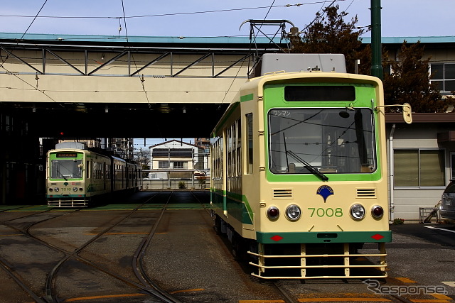 東京都交通局 都電荒川線 7008号車
