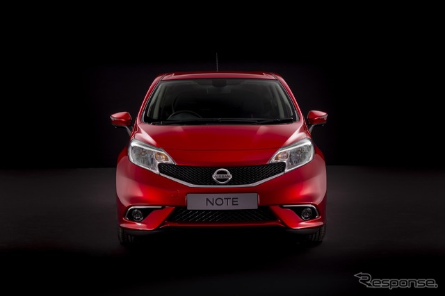 新型日産ノート（欧州仕様）