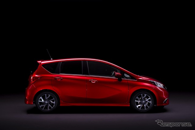 新型日産ノート（欧州仕様）