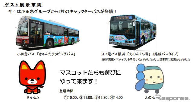 展示予定車両