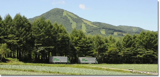 トラック輸送（イメージ）