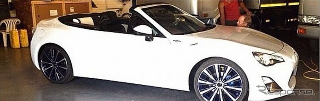 トヨタ86オープンのスクープ写真を公開したチェコの『autoforum.cz』