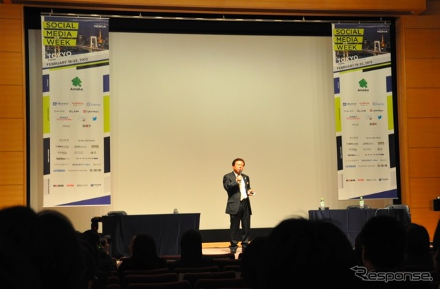 SOCIAL MEDIA WEEK（ソーシャルメディアウィーク）東京で講演する猪瀬直樹東京都知事