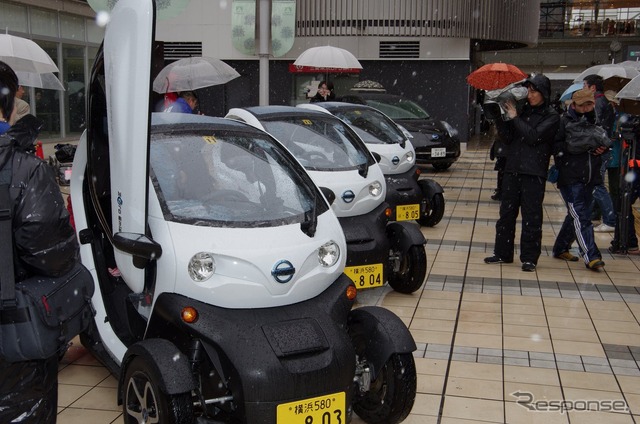 横浜市で超小型モビリティのモニター実証実験がスタート