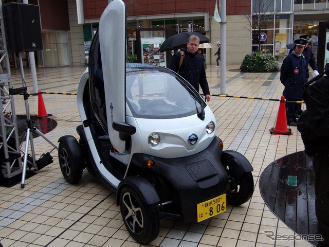 横浜市 超小型モビリティ実証実験スタート
