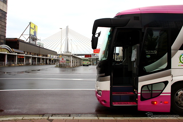 青森駅付近