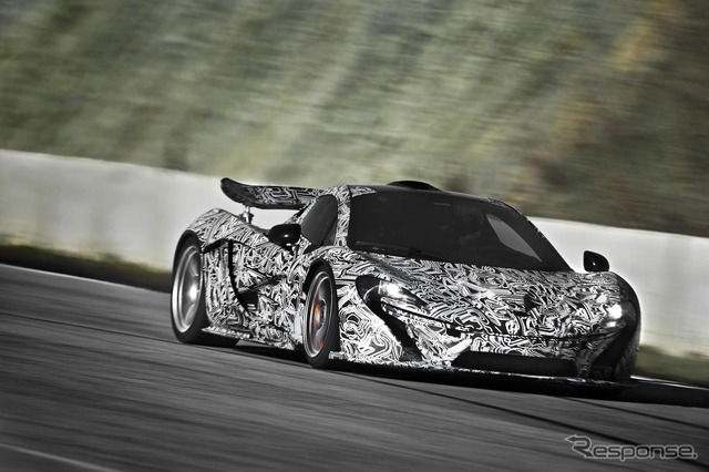 マクラーレンP1の開発プロトタイプ