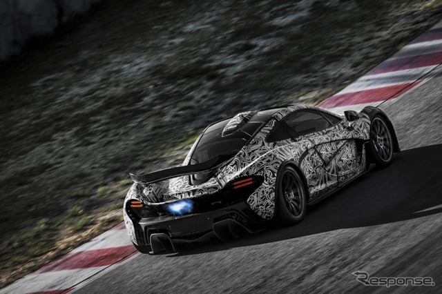 マクラーレンP1の開発プロトタイプ