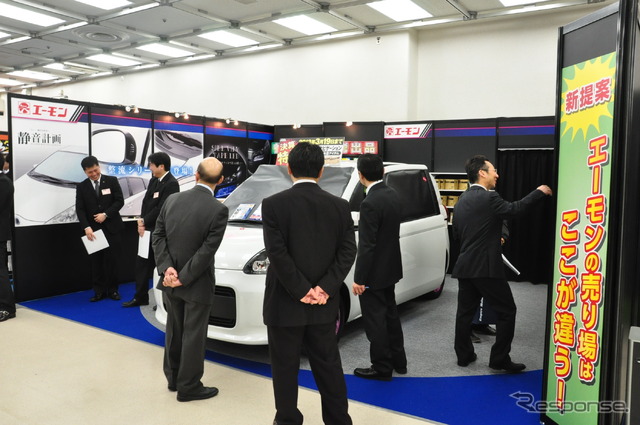 エンパイヤ自動車、EMCフェアのようす(2013年2月)