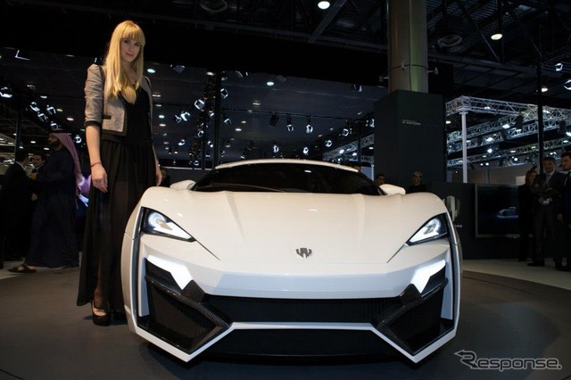 レバノンのWモータースのスーパーカー、LYKAN(カタールモーターショー13)