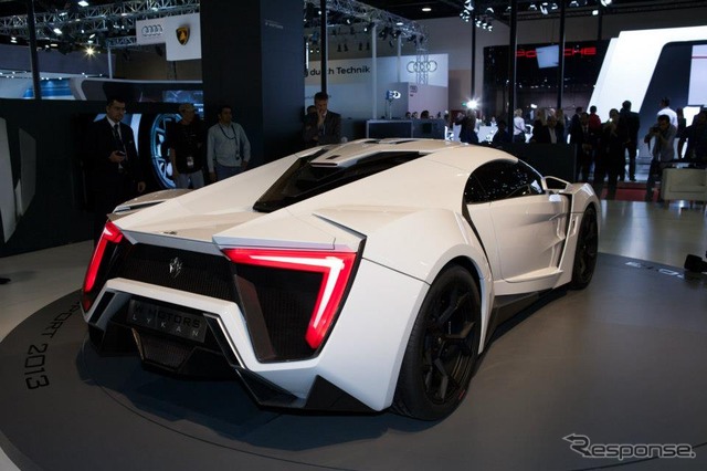 レバノンのWモータースのスーパーカー、LYKAN(カタールモーターショー13)
