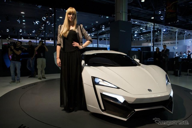 レバノンのWモータースのスーパーカー、LYKAN(カタールモーターショー13)