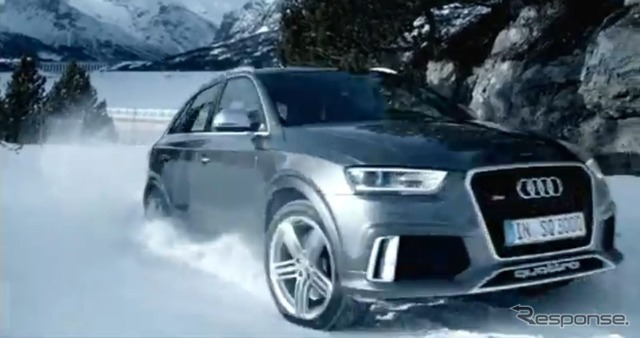 アウディRS Q3の公式映像