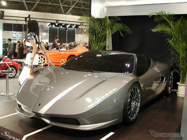 【東京オートサロン05】ゼロスポーツ、EV最高速チャレンジカーを開発