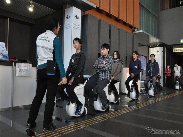 ホンダUNI-CUBでによるツアーを開催…日本科学未来館