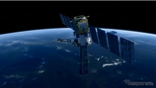 SMOS地球観測衛星