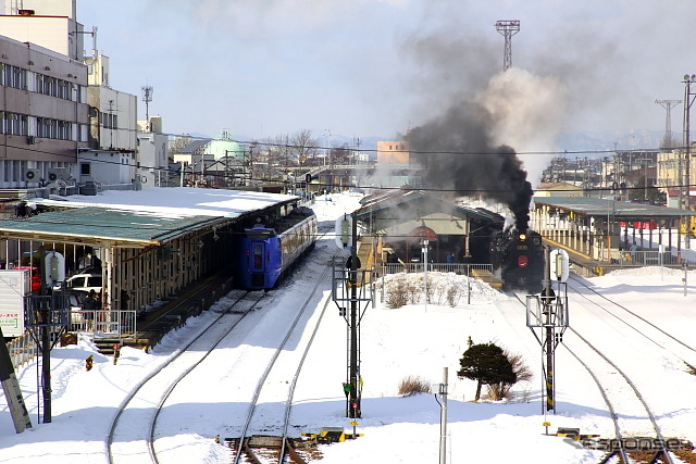 JR北海道 釧網線 釧路駅 (2013年2月)