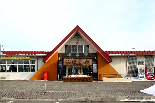 JR北海道 釧網線 標茶駅 (2013年2月)