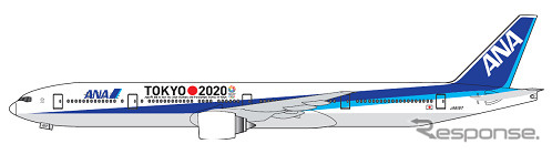 ANA 2020東京五輪招致へ国際線でもラッピング機就航へ