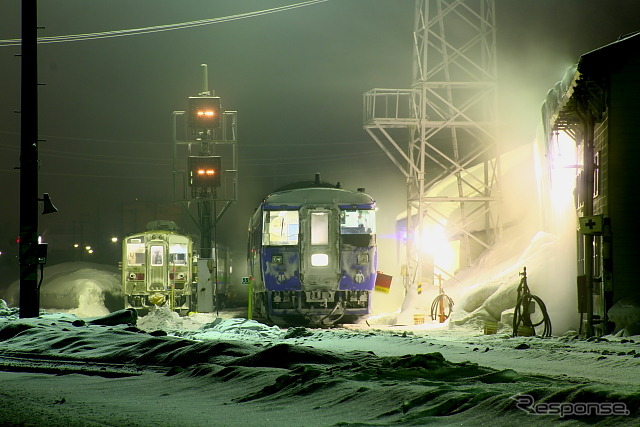 JR北海道 網走駅(2013年2月)