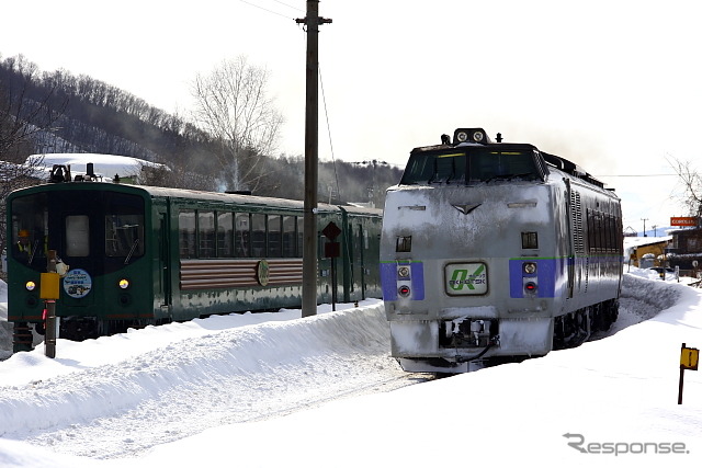 JR北海道 網走駅(2013年2月)