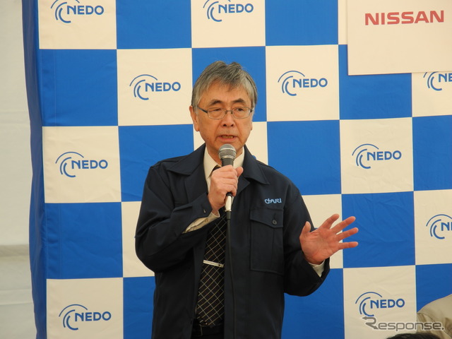 日本自動車研究所ITS研究部の青木啓二主席研究員
