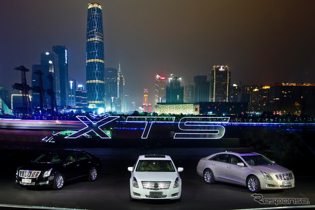 中国現地生産が開始されたキャデラックXTS