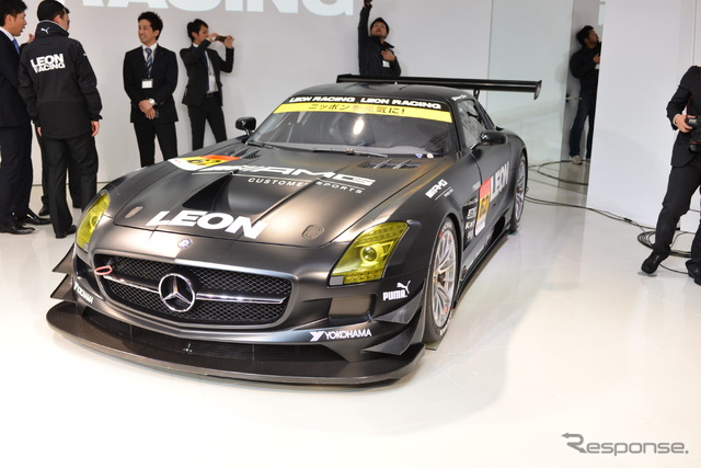 LEON RACING、スーパーGT参戦車両『SLS AMG GT3』