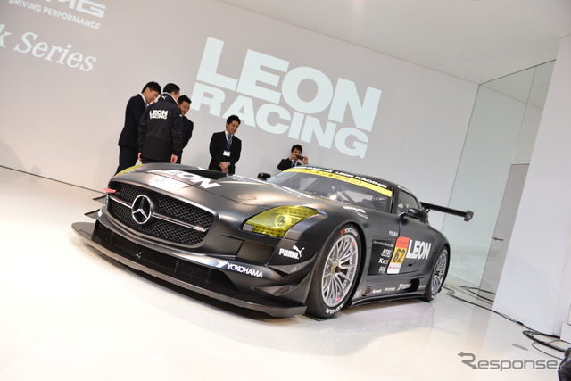 LEON RACING、スーパーGT参戦車両『SLS AMG GT3』