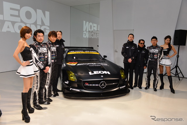 LEON RACING、スーパーGT参戦車両『SLS AMG GT3』