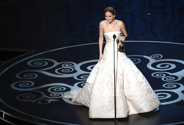 アカデミー賞主演女優賞、ジェニファー・ローレンス/『世界にひとつのプレイブック』 Getty Images