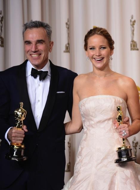 アカデミー賞主演女優賞、ジェニファー・ローレンス/『世界にひとつのプレイブック』 Getty Images