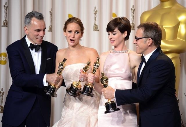 アカデミー賞主演女優賞、ジェニファー・ローレンス/『世界にひとつのプレイブック』 Getty Images