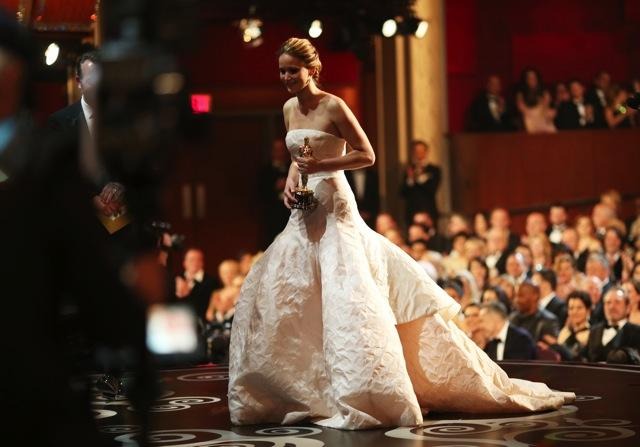 アカデミー賞主演女優賞、ジェニファー・ローレンス/『世界にひとつのプレイブック』 Getty Images