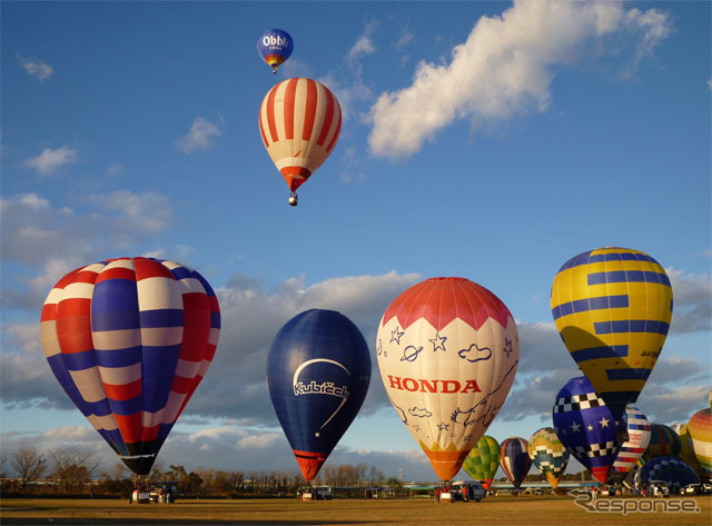 2011熱気球ホンダグランプリの様子