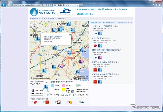 地図表示