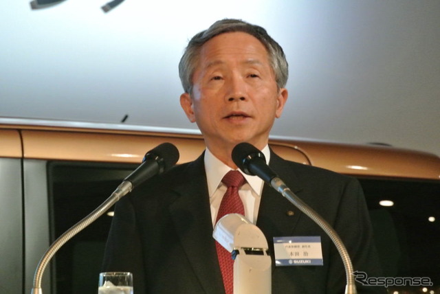 スズキ・本田治副社長