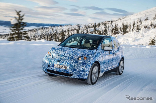 BMW i3 のウインターテスト