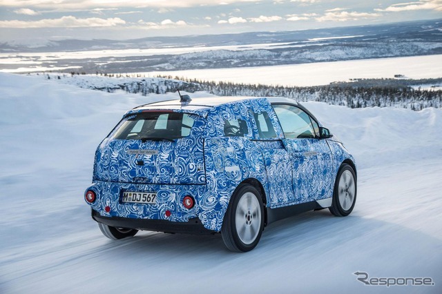BMW i3 のウインターテスト