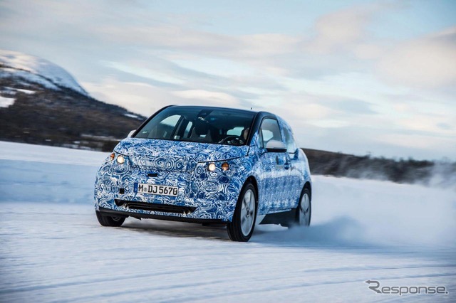 BMW i3 のウインターテスト